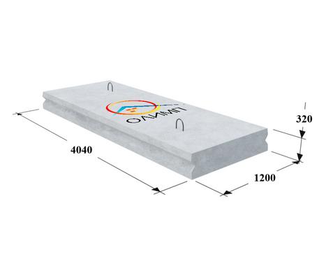 Плита перекрытия камеры ВП 40-12 ГОСТ 13015-2012